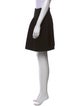 Givenchy Pleated Accents Knee-Length Skirt