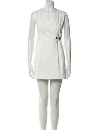 Givenchy V-Neck Mini Dress