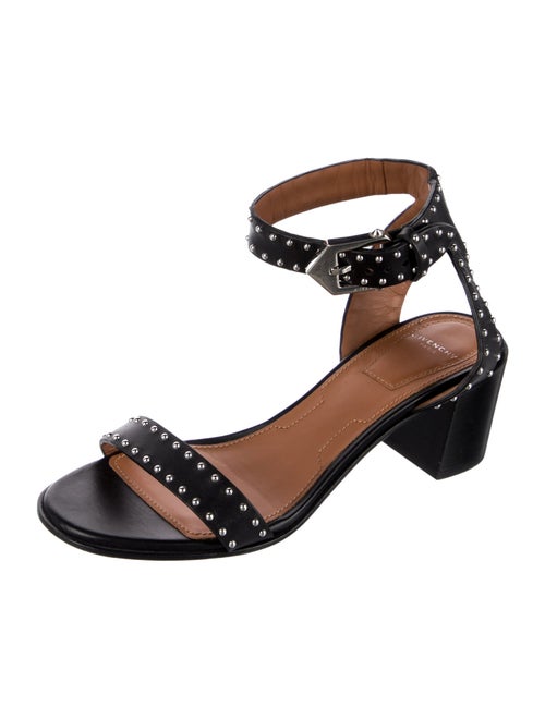 Givenchy Leather Studded Accents Sandals