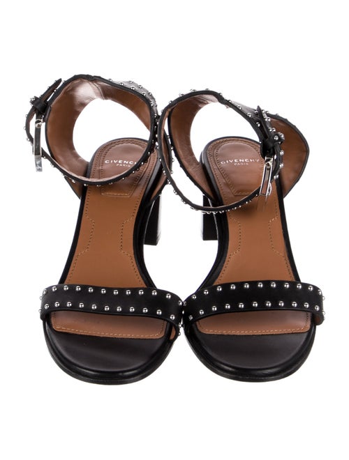 Givenchy Leather Studded Accents Sandals
