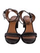 Givenchy Leather Studded Accents Sandals