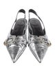 Givenchy Leather Slingback Flats