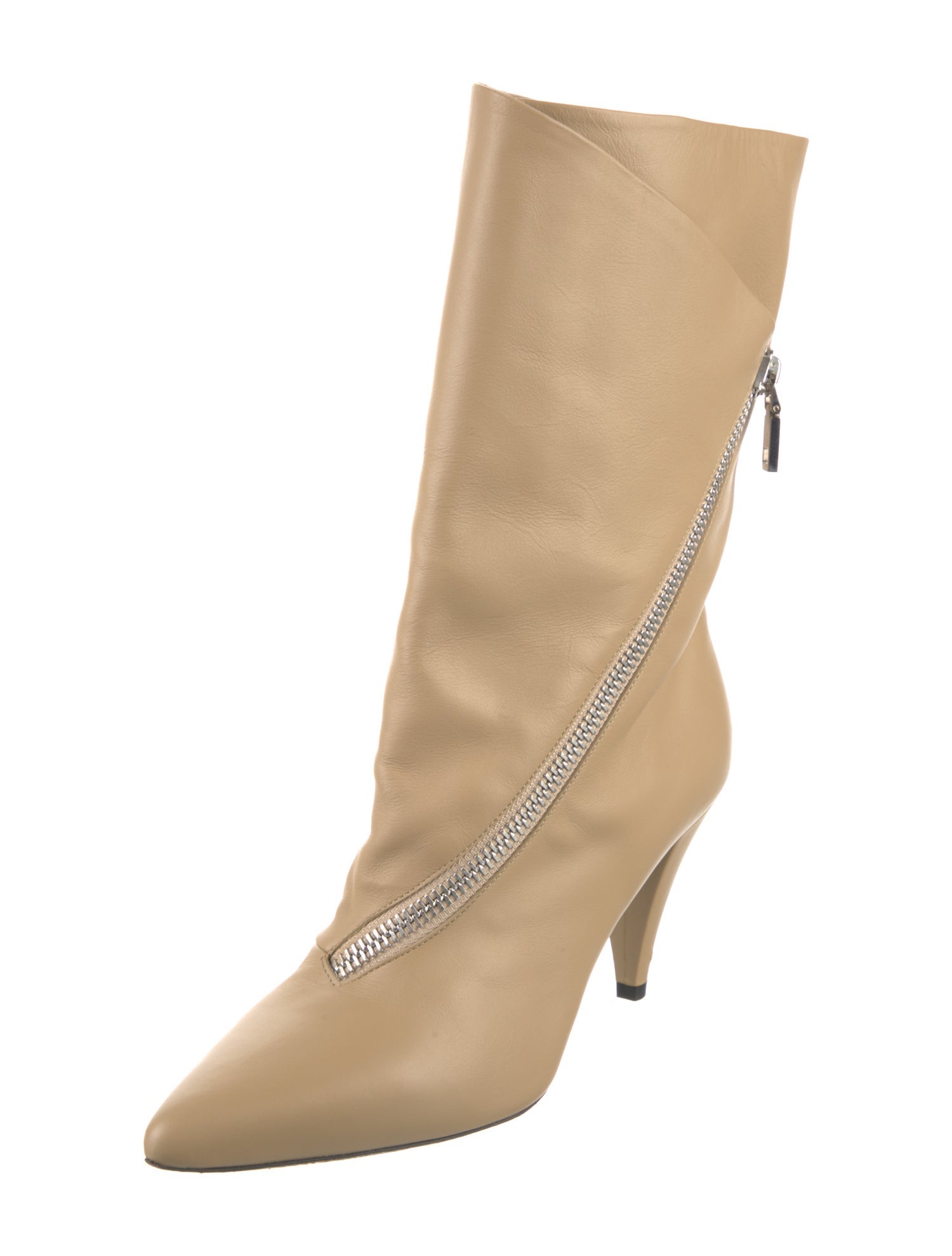 Givenchy Leather Lace-Up Boots