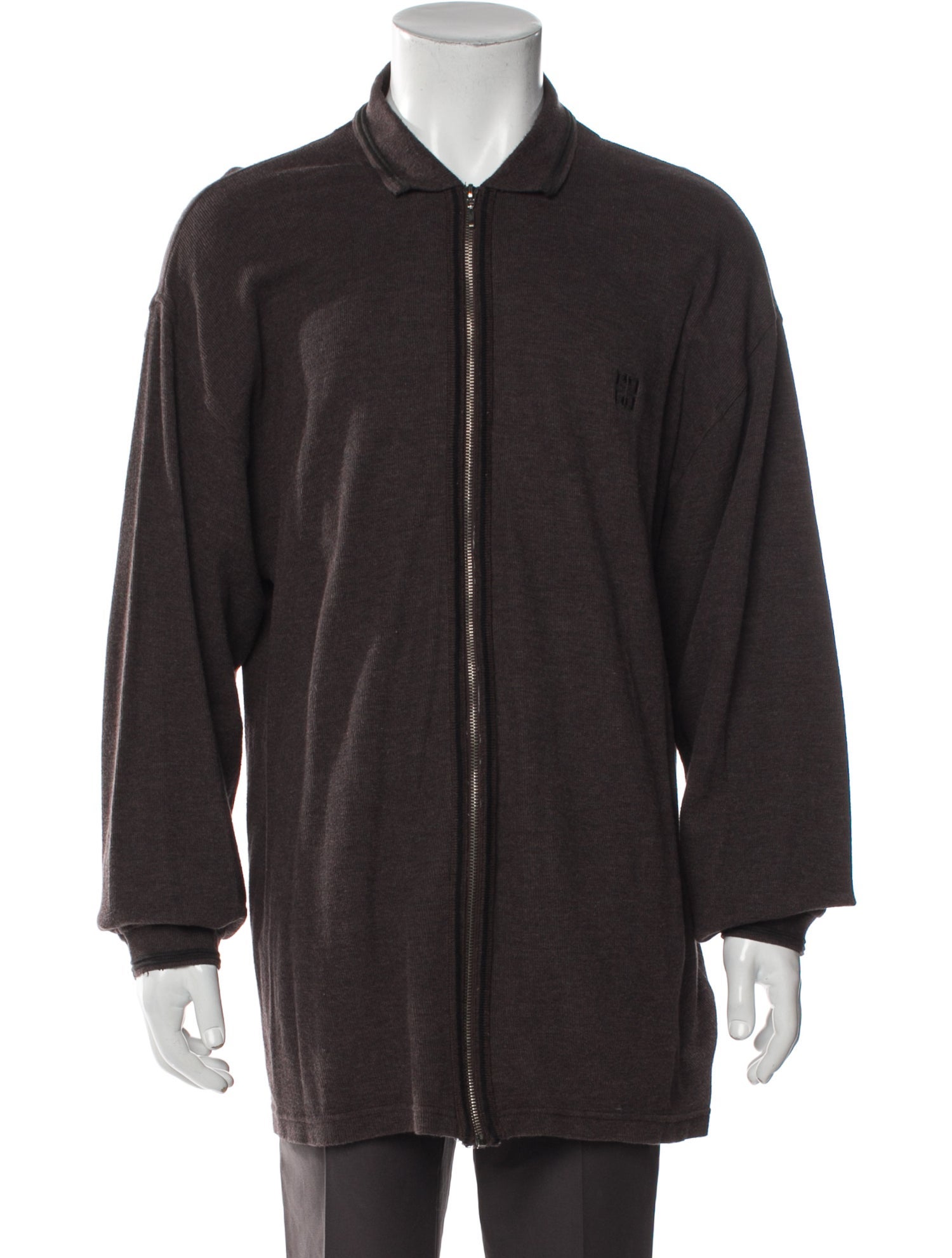 Givenchy V-Neck Long Sleeve Sweatshirt