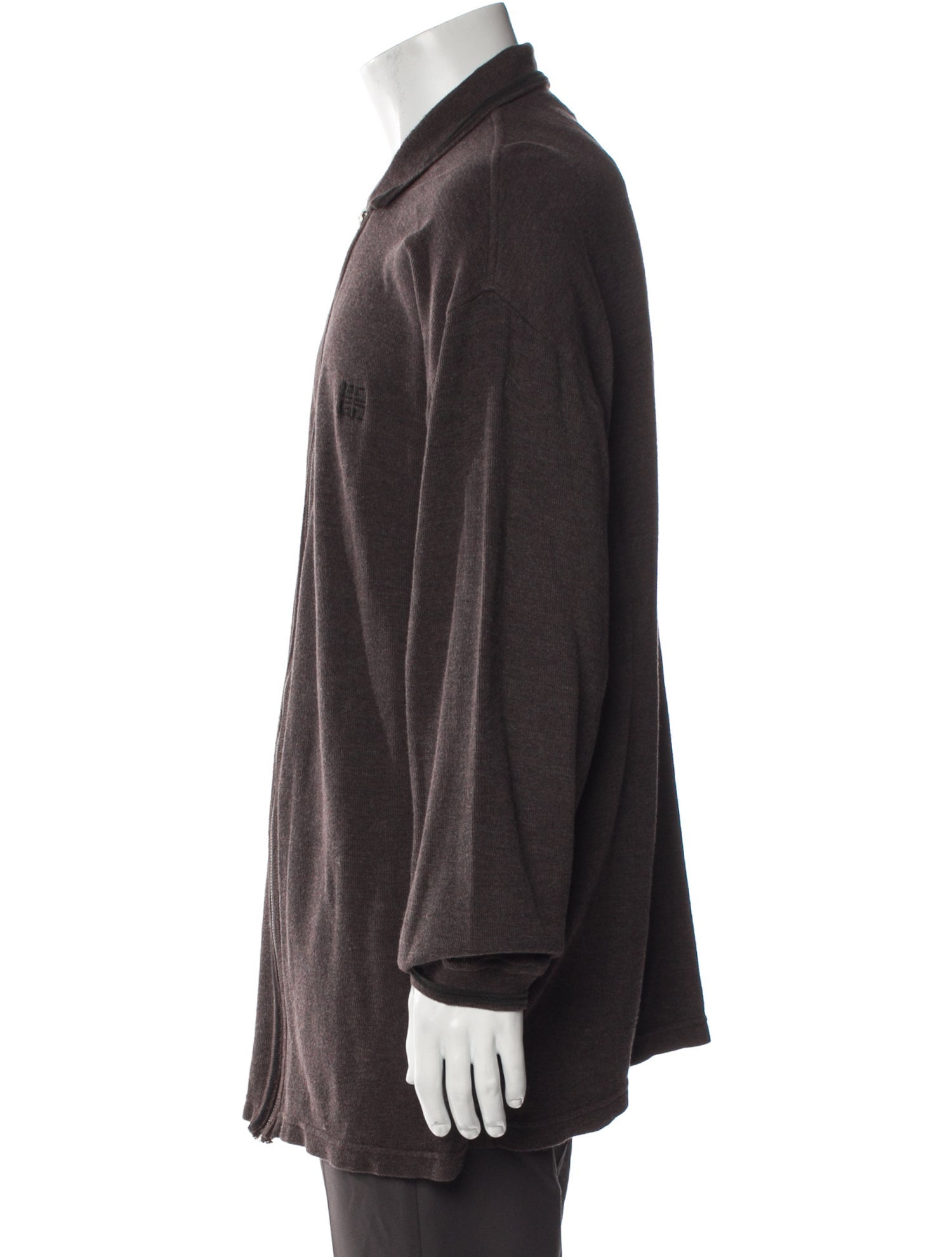 Givenchy V-Neck Long Sleeve Sweatshirt