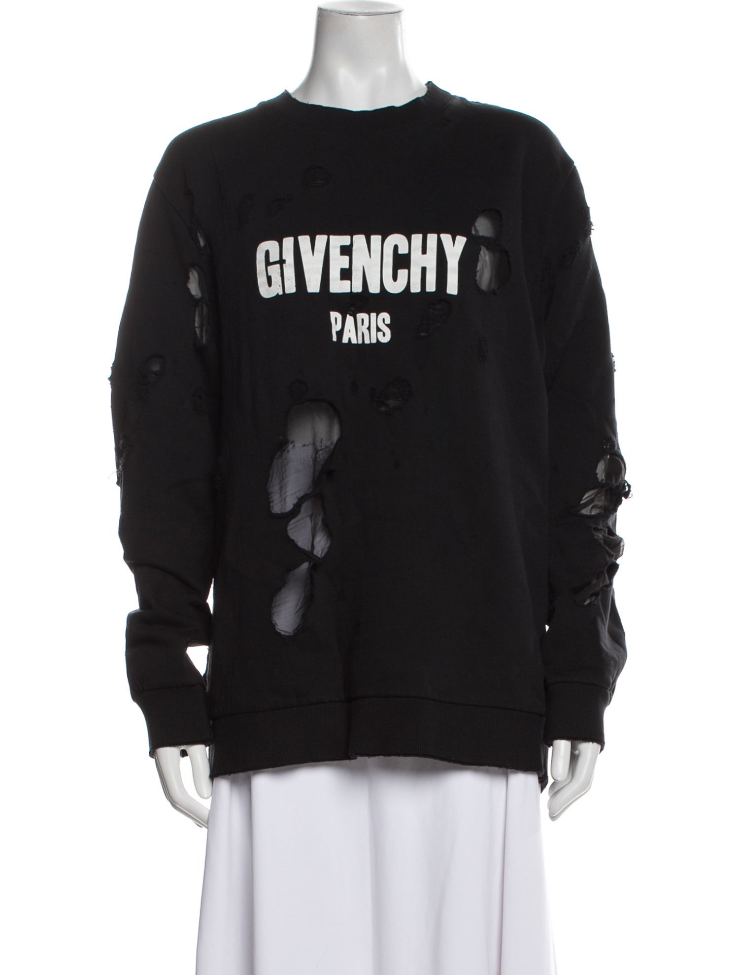 Givenchy Graphic Print Crew Neck Sweatshirt