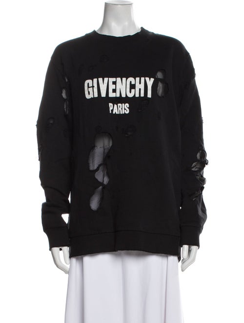 Givenchy Graphic Print Crew Neck Sweatshirt