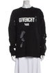 Givenchy Graphic Print Crew Neck Sweatshirt