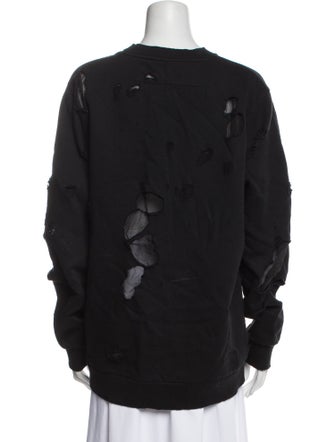 Givenchy Graphic Print Crew Neck Sweatshirt