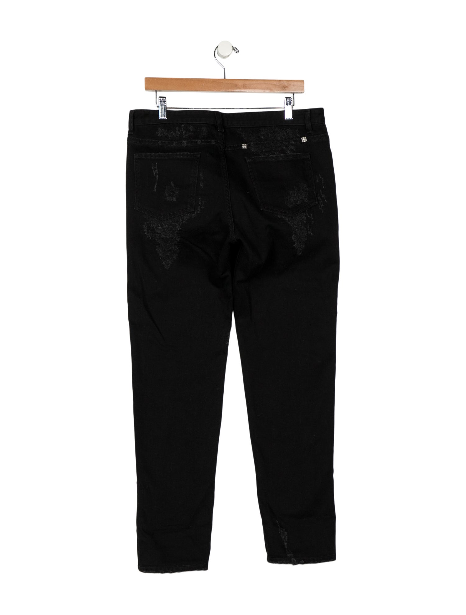 Givenchy Mid-Rise Straight Leg Jeans