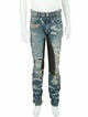 Givenchy Colorblock Pattern Slim Fit  Jeans w/ Tags