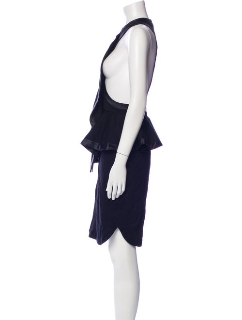 Givenchy Crew Neck Knee-Length Dress