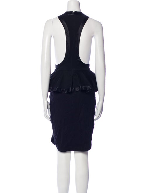 Givenchy Crew Neck Knee-Length Dress