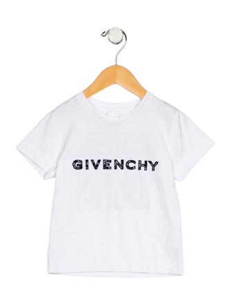 Givenchy Girls' Short Sleeve Embroidered Shirt