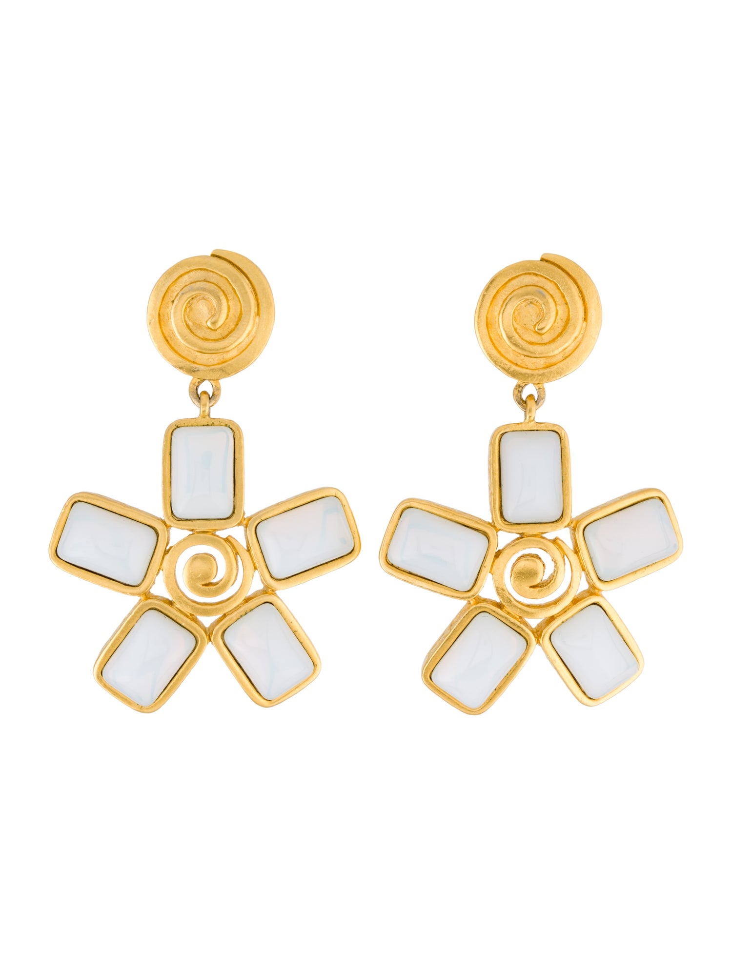 Givenchy Clip-On Drop Earrings