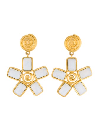 Givenchy Clip-On Drop Earrings