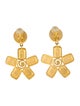 Givenchy Clip-On Drop Earrings