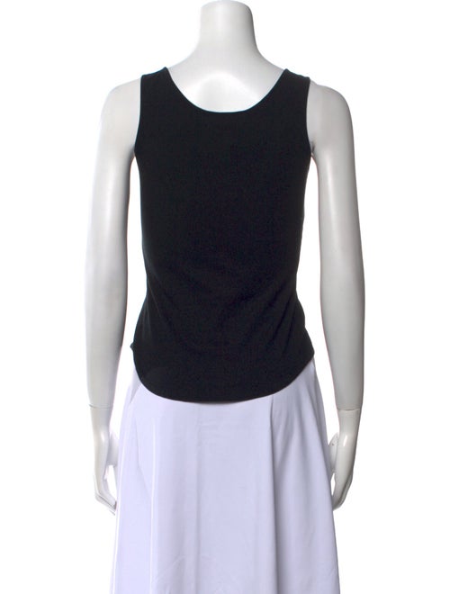 Givenchy Scoop Neck Sleeveless Crop Top