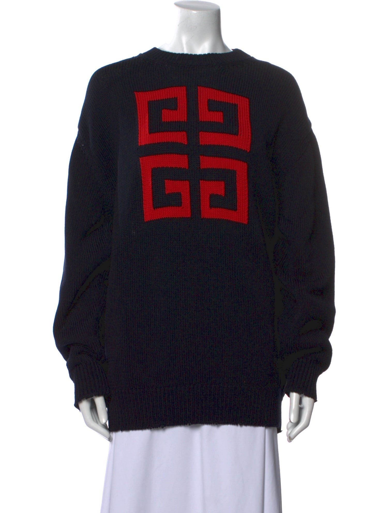 Givenchy Graphic Print Crew Neck Sweatshirt