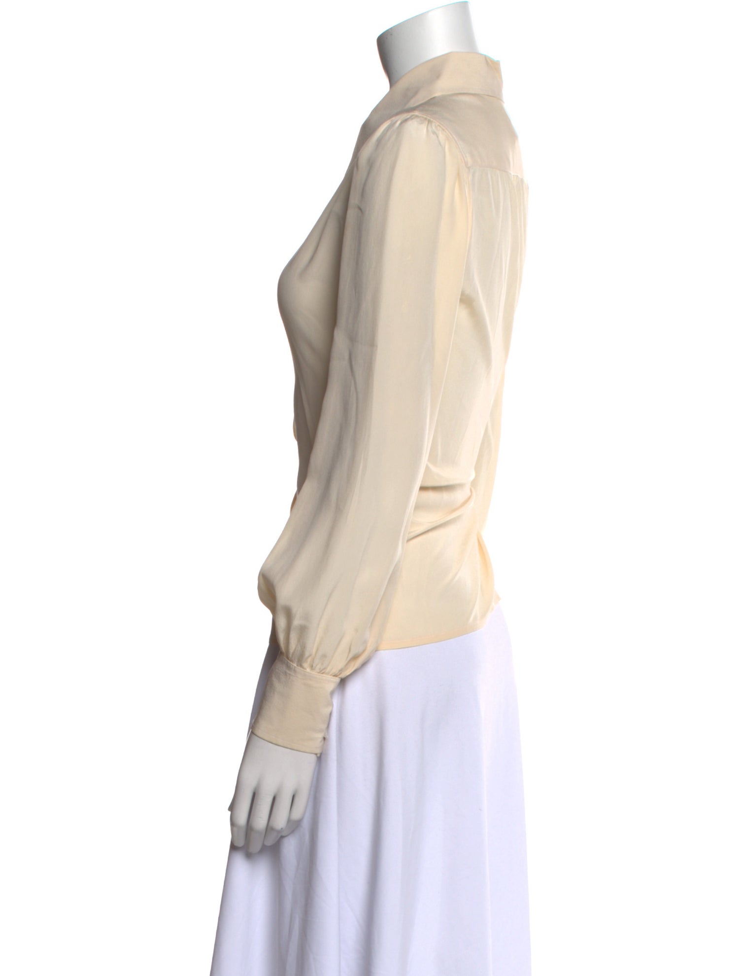 Givenchy Vintage Long Sleeve Button-Up Top