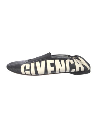 Givenchy Leather Printed Ballet Flats