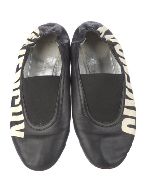 Givenchy Leather Printed Ballet Flats