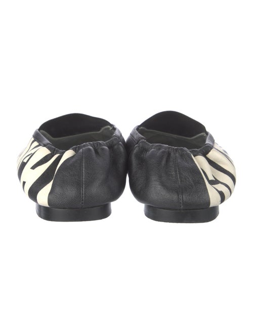 Givenchy Leather Printed Ballet Flats