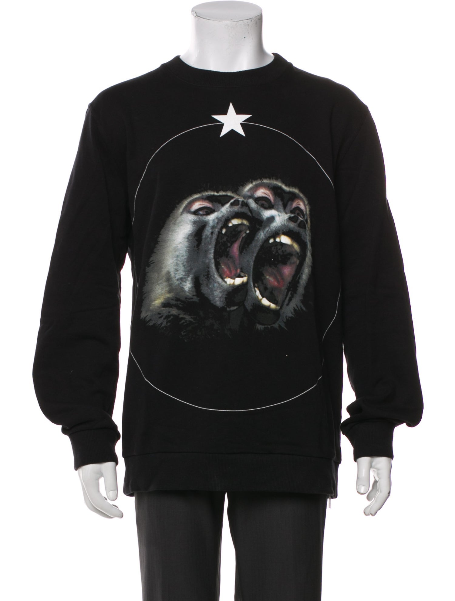 Givenchy Graphic Print Moto Jacket