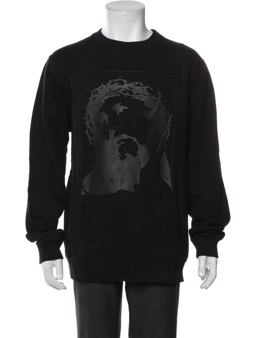 Givenchy Graphic Print Crew Neck Pullover