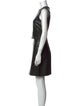 Givenchy Leather Knee-Length Dress