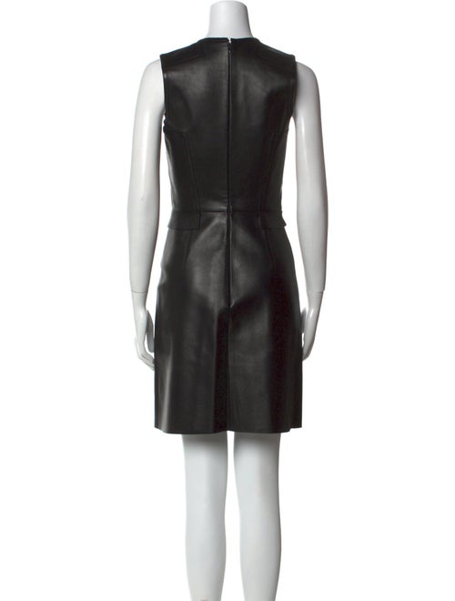 Givenchy Leather Knee-Length Dress