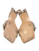 Givenchy Snakeskin Animal Print Slides
