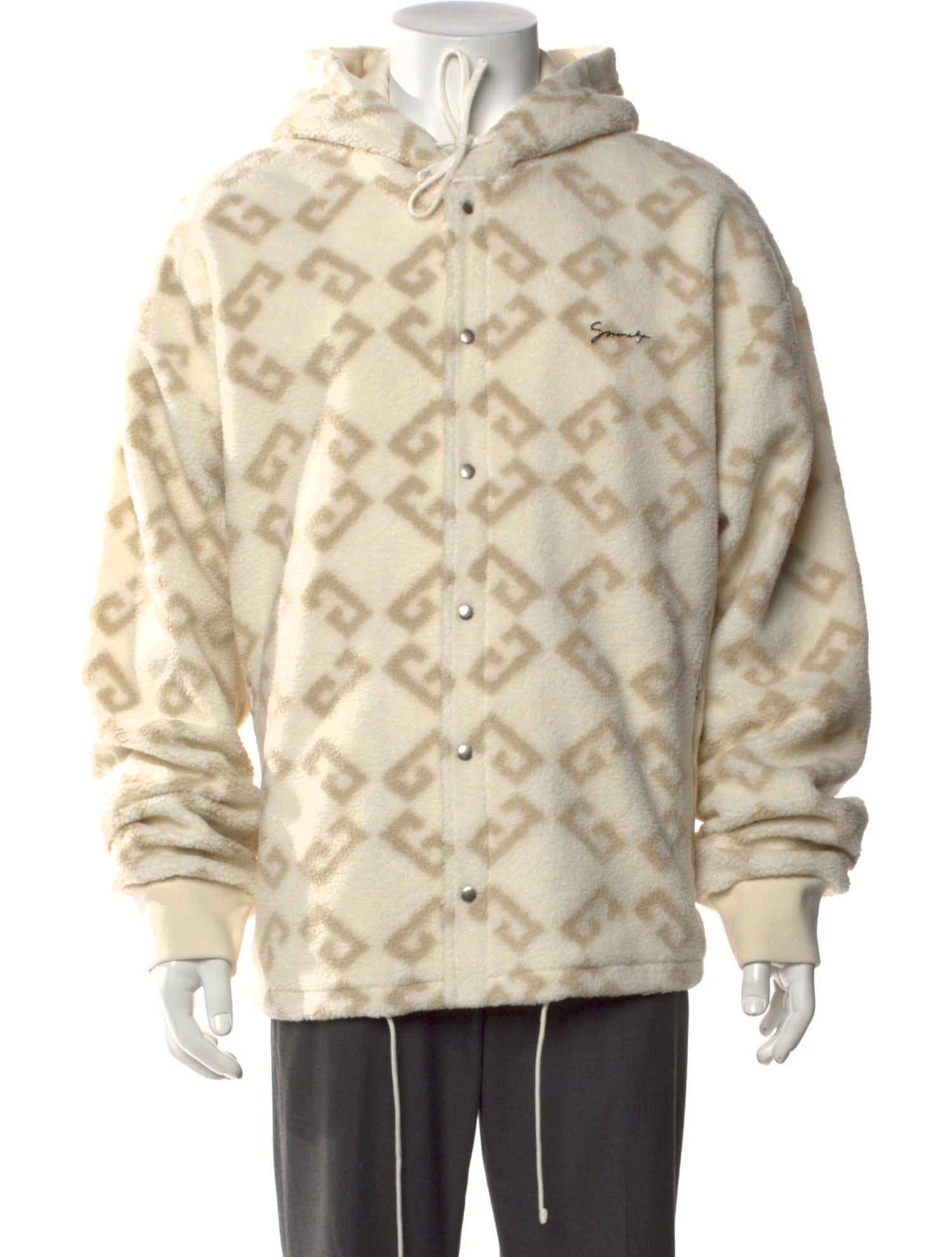 Givenchy Printed Crew Neck Hoodie w/ Tags