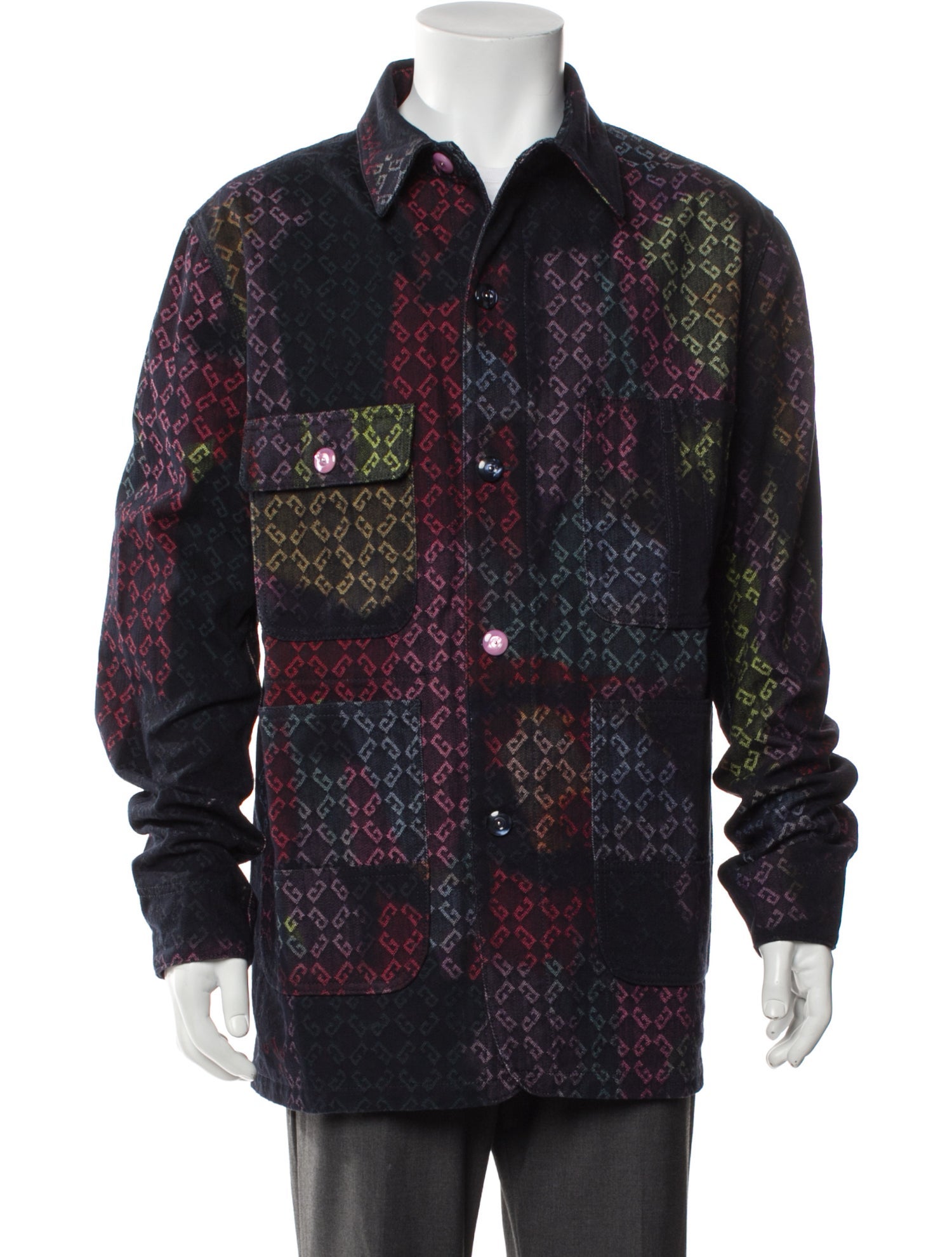 Givenchy Printed Utility Jacket w/ Tags