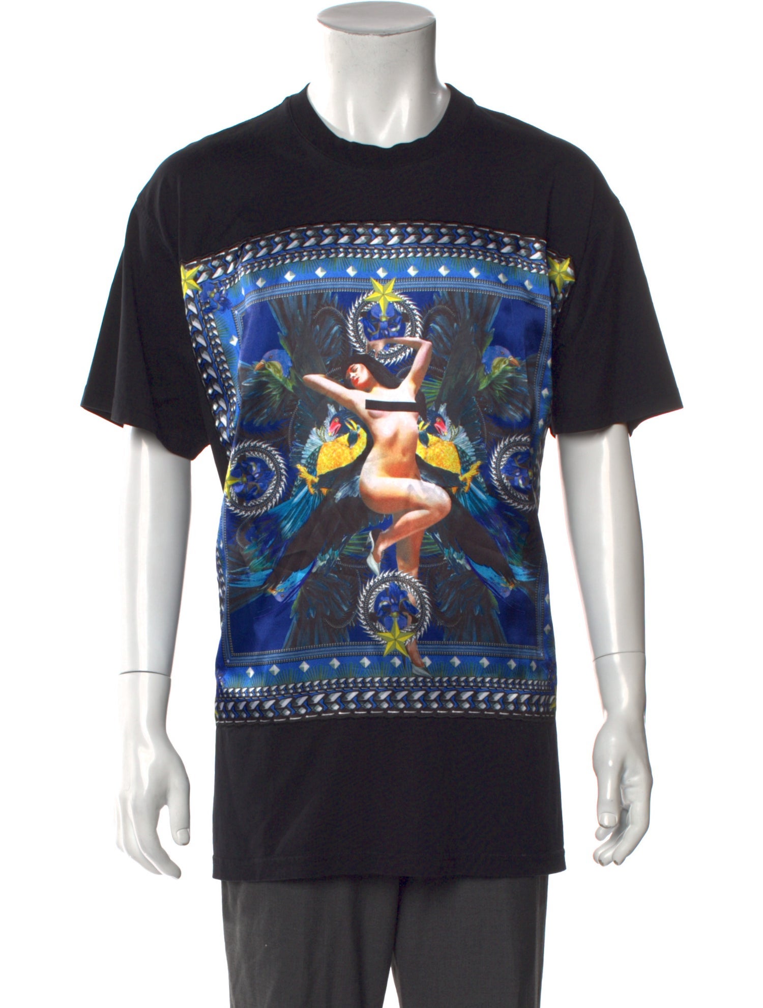 Givenchy Graphic Print Crew Neck T-Shirt