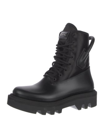 Givenchy Leather Combat Boots