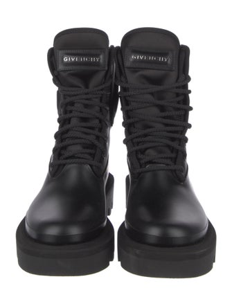 Givenchy Leather Combat Boots