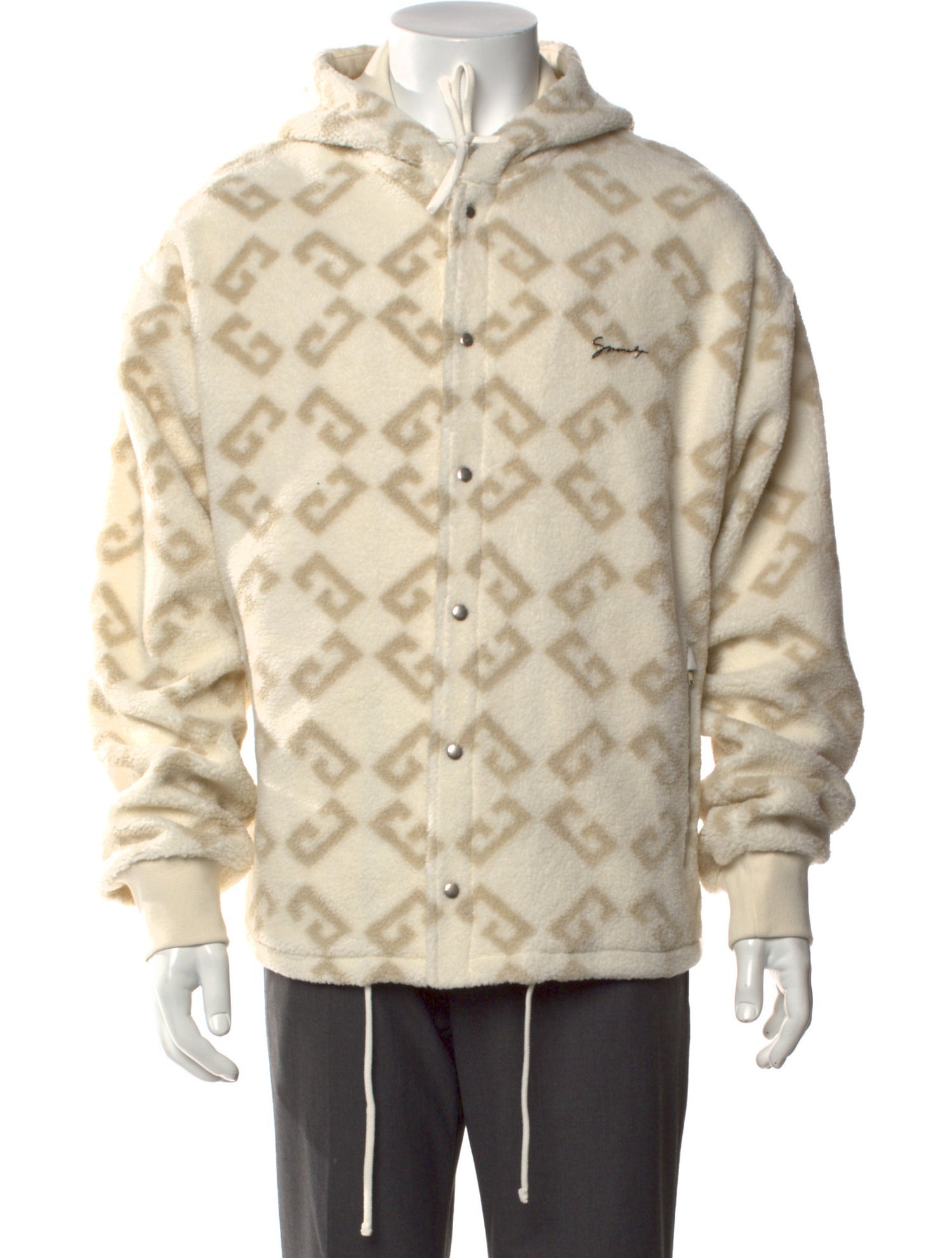 Givenchy Printed Crew Neck Hoodie w/ Tags