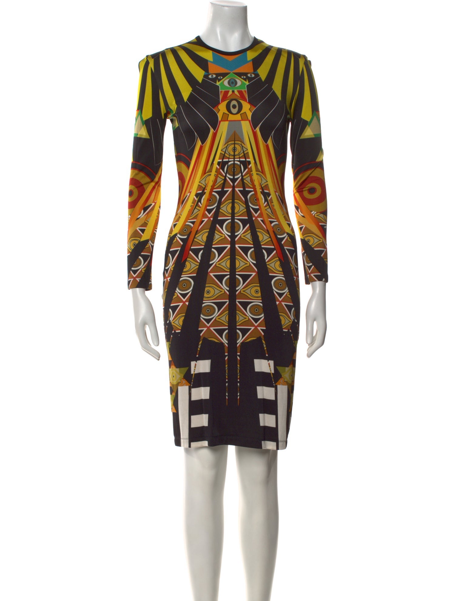 Givenchy Printed Knee-Length Dress