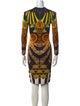 Givenchy Printed Knee-Length Dress