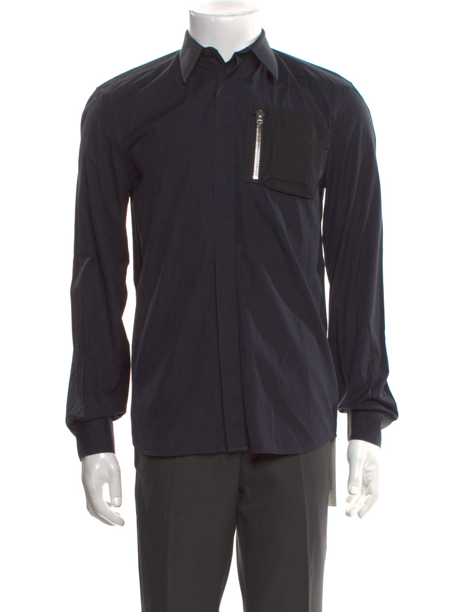 Givenchy Silk Long Sleeve Dress Shirt