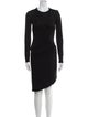Givenchy Crew Neck Knee-Length Dress