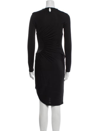 Givenchy Crew Neck Knee-Length Dress
