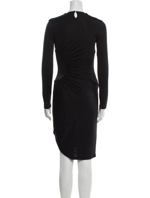 Givenchy Crew Neck Knee-Length Dress