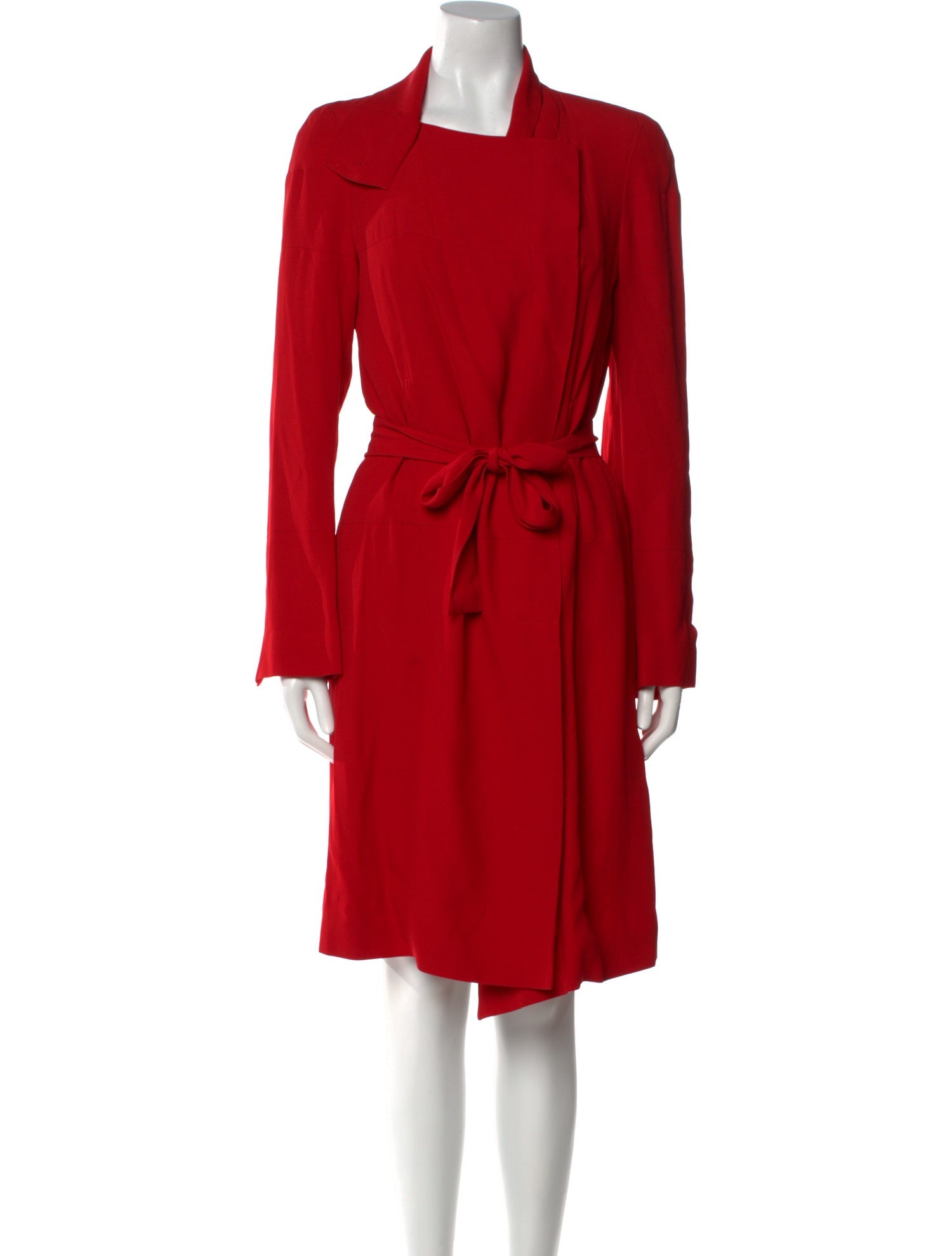 Givenchy Square Neckline Midi Length Dress