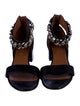 Givenchy Leather Chain-Link Accents D'Orsay Pumps