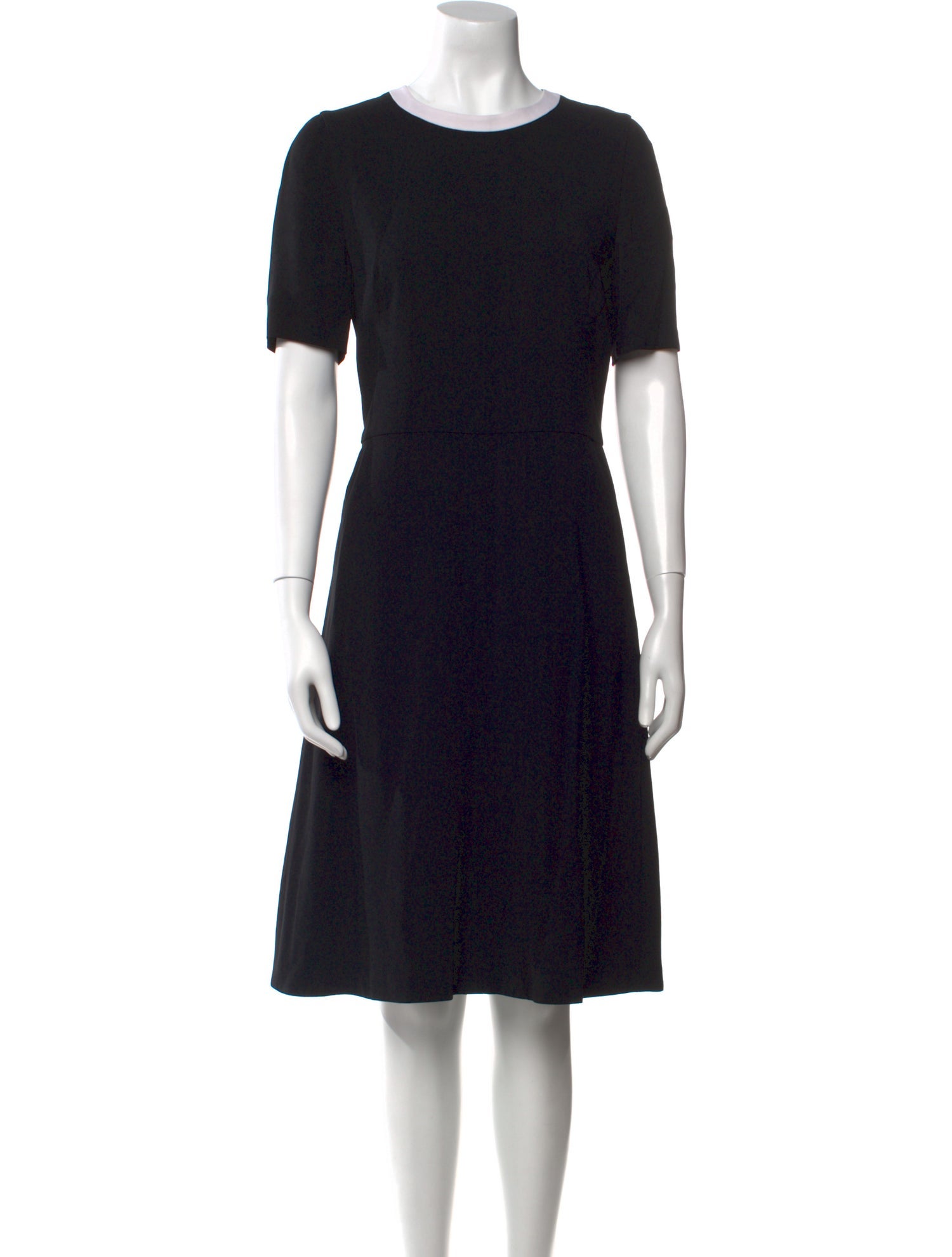 Givenchy Crew Neck Knee-Length Dress