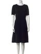 Givenchy Crew Neck Knee-Length Dress