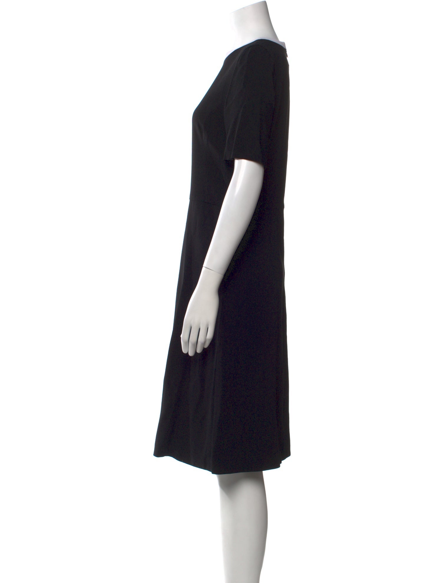 Givenchy Crew Neck Knee-Length Dress