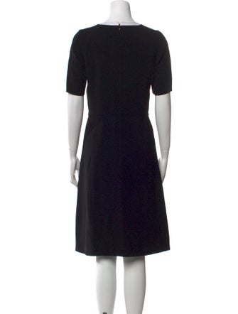Givenchy Crew Neck Knee-Length Dress